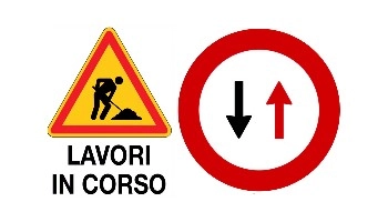 Istituzione senso unico alternato per rifacimento manto stradale