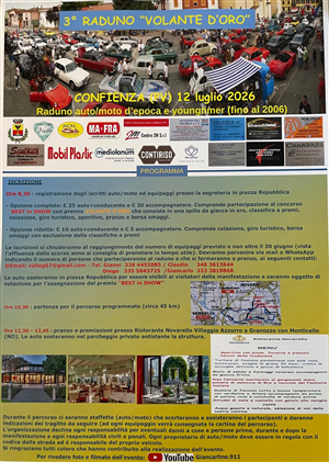 3° Raduno "Volante d'oro"
