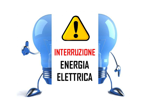 Avviso di interruzione di energia elettrica giovedì 18/12/2025